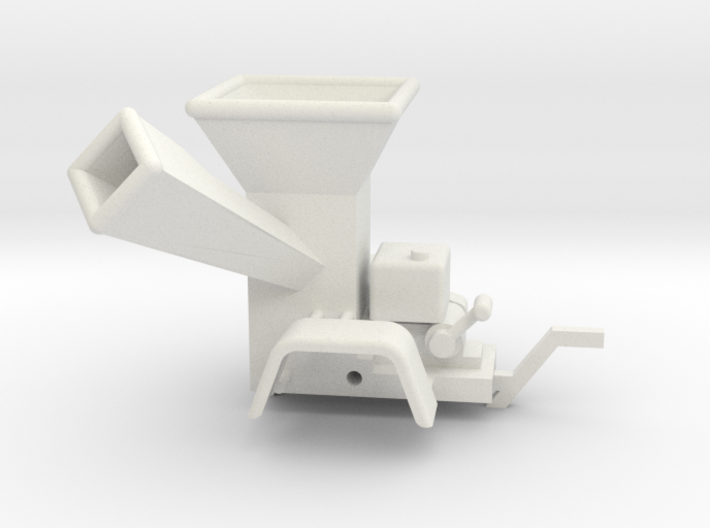 WoodChipper Industrial 43:1 Scale 3d printed