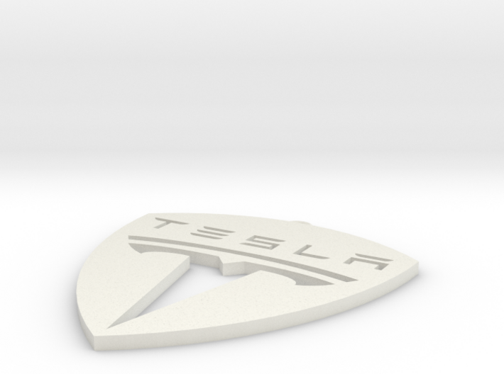 Tesla Symbol Ornament 3d printed