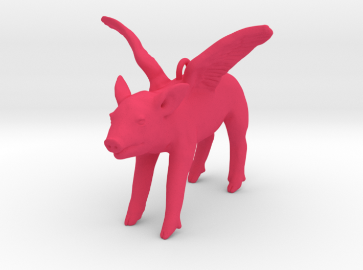 2013: Flying Pig 3d printed