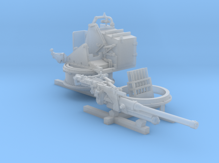 4.5 Inch Dual Purpose Gun in 1/96th Scale model boat fittings