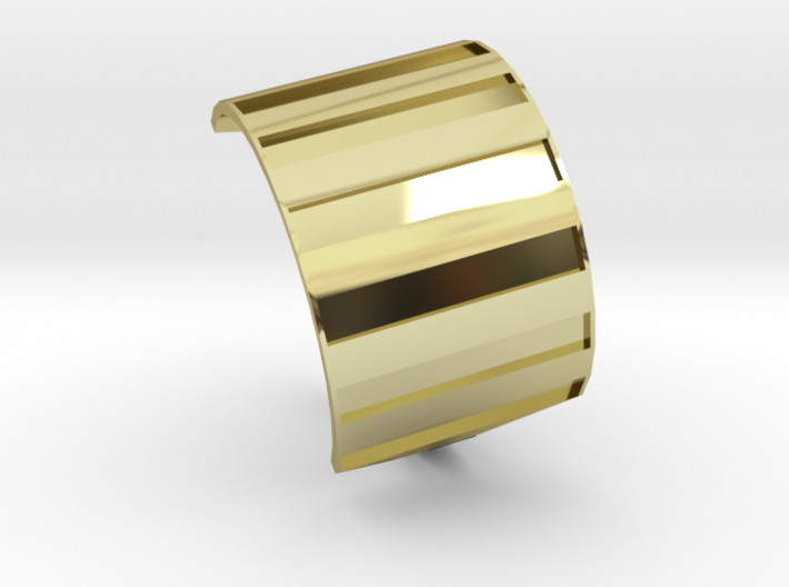Shield ring 3d printed