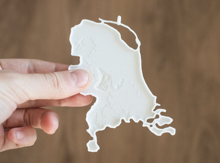 Netherlands Christmas Ornament 3d printed 