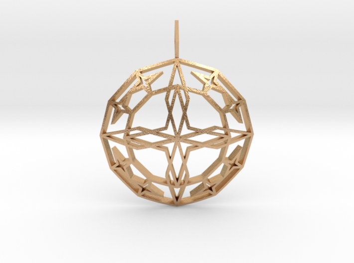 Archangel Michael Star (Domed) 3d printed