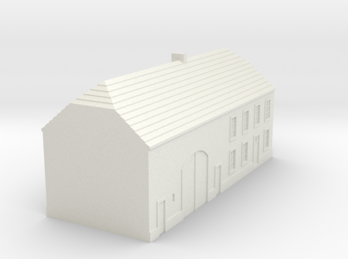 1/350 Barn House 3 3d printed 