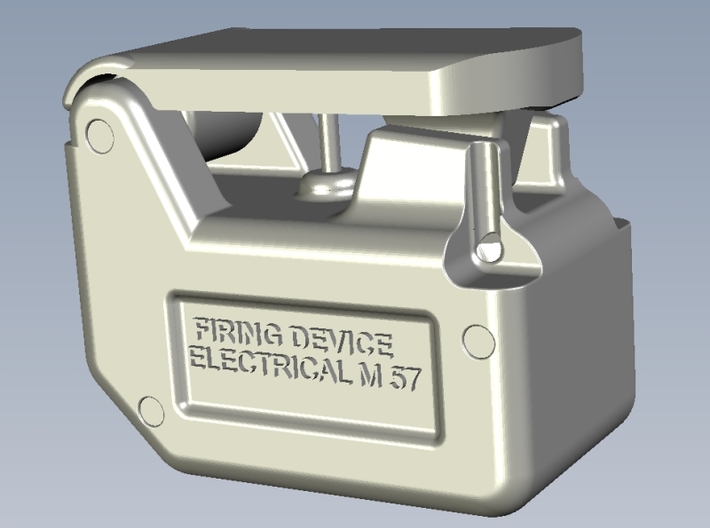 1/15 scale M-18 Claymore mine & M-57 switch x 5 3d printed 