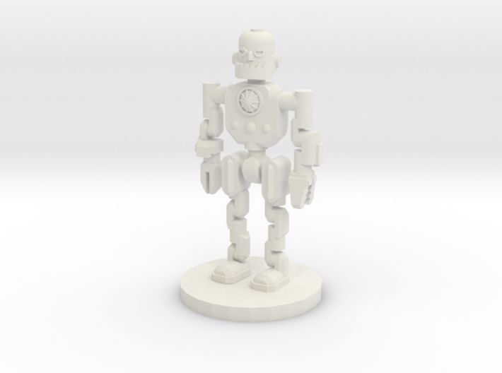 Robot Explorer (28mm Scale Miniature) 3d printed