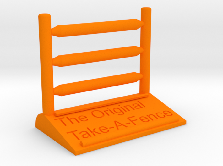 The Original Take-A-Fence: The Long Standing 3d printed 