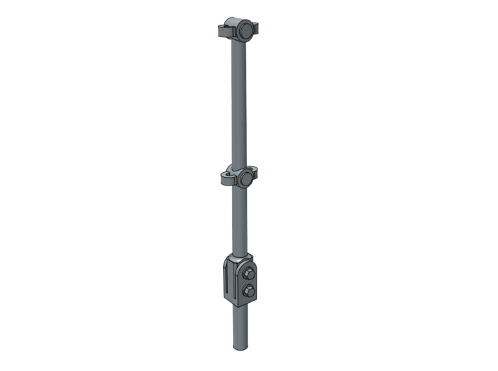 1/48 Olympia Stanchions Type B (long) 3d printed 