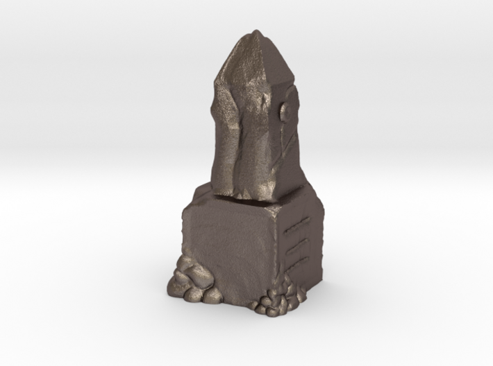 Ancient Dwarven Obelisk (28mm Scale Miniature) 3d printed