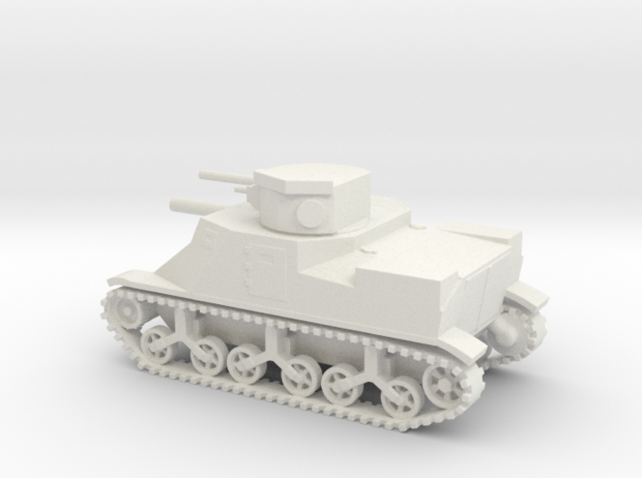 1/100 Scale M3 Medium Tank 3d printed