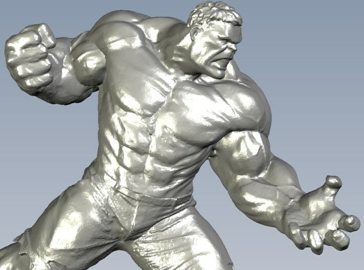 55mm Incredible Hulk figure 3d printed 