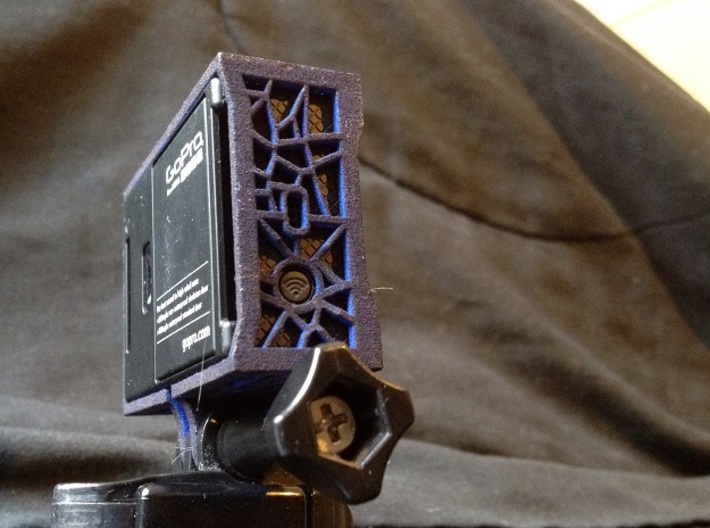 Gopro ICY case 3d printed External screens and batteries can be switched without removing the case!
