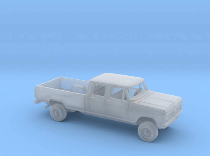 1/87 1973-77 Ford F-Series Crew Cab Long Bed Kit 3d printed