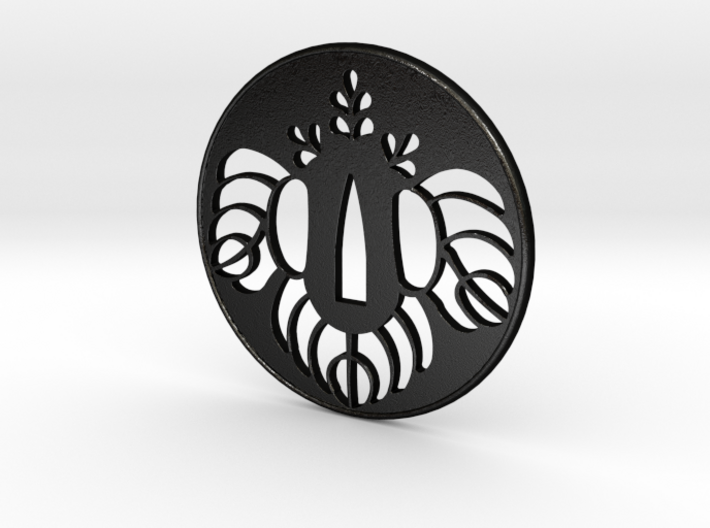 Tsuba kiri sukashi 3d printed