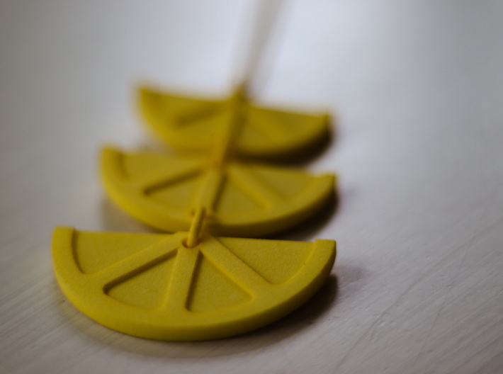 Centrepiece Lemon Necklace 3d printed 