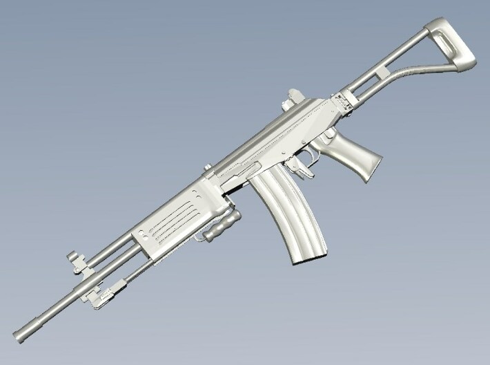 1/15 scale IMI Galil ARM rifle x 1 3d printed 