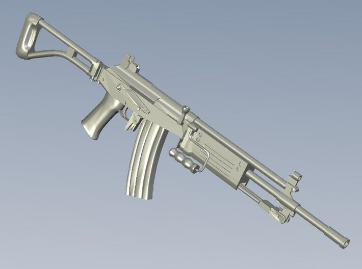 1/15 scale IMI Galil ARM rifles x 3 3d printed 