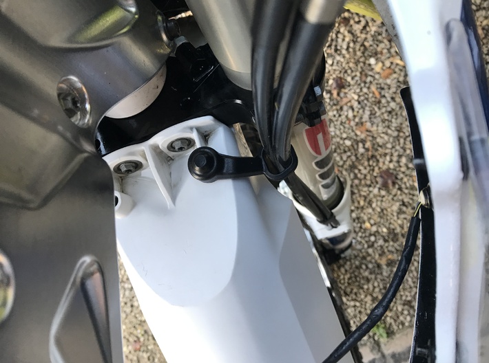 dbx husqvarna 701 rally cable guide 3d printed