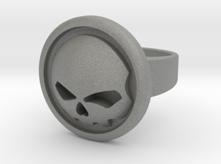 Harley Davidson Round Ring 3d printed