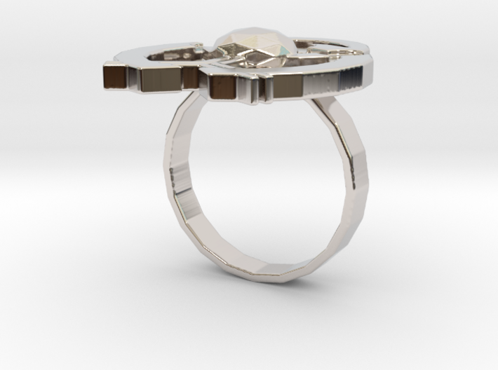 Hilalla ring 3d printed