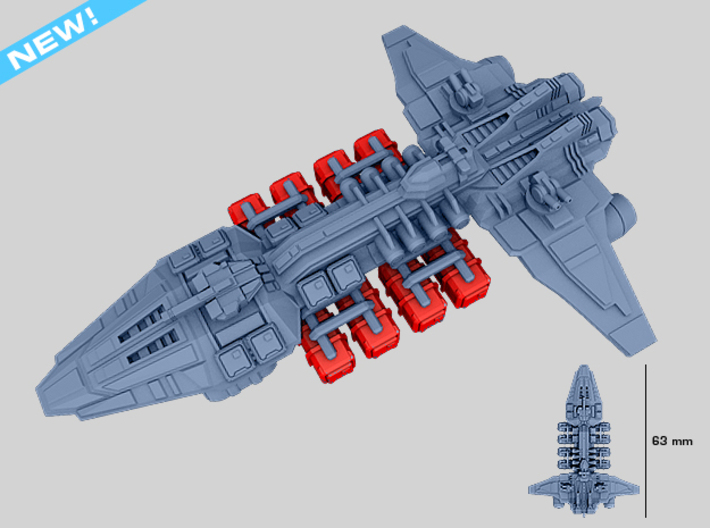 HOMEFLEET Replenishment Ship 3d printed HOMEFLEET Replenishment Ship