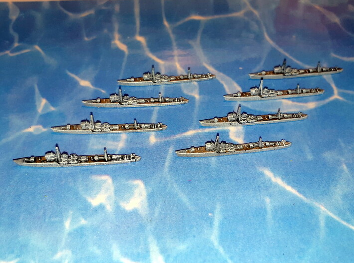 IJN Otori Torpedoboats early 1/1800 3d printed