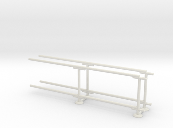 6' Straight Fence Frame-2-Bay (2ea.) 3d printed Part # CLBF-006-2