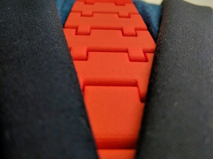 The Classic Necktie 3d printed The Classic stays close to your body just like a normal tie
