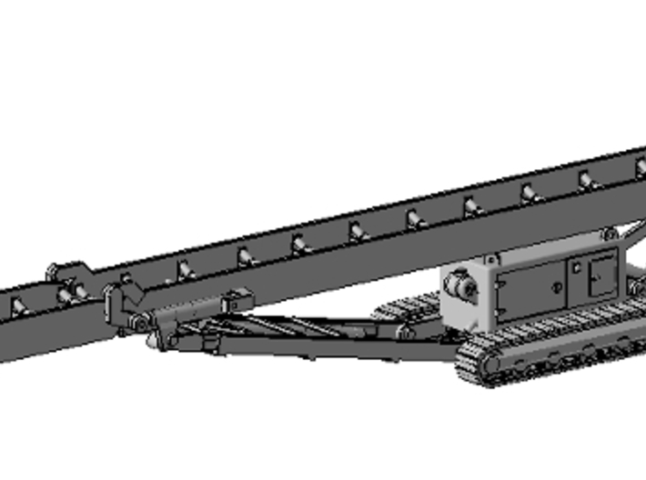 1/64th Tracked folding Conveyor Belt 3d printed 