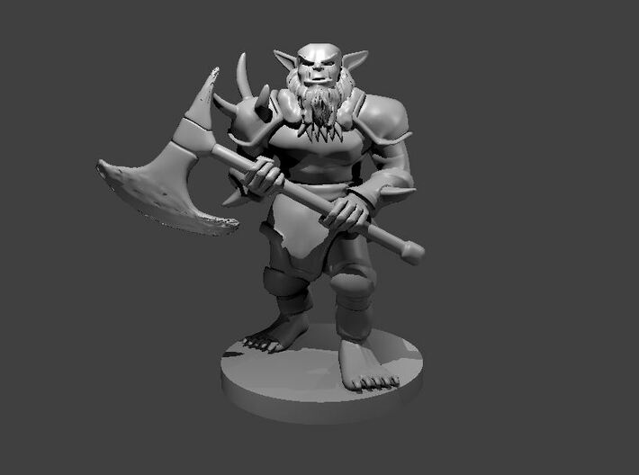 Bugbear New with Axe 3d printed