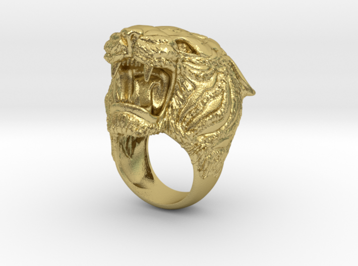 tiger ring s8.5 3d printed