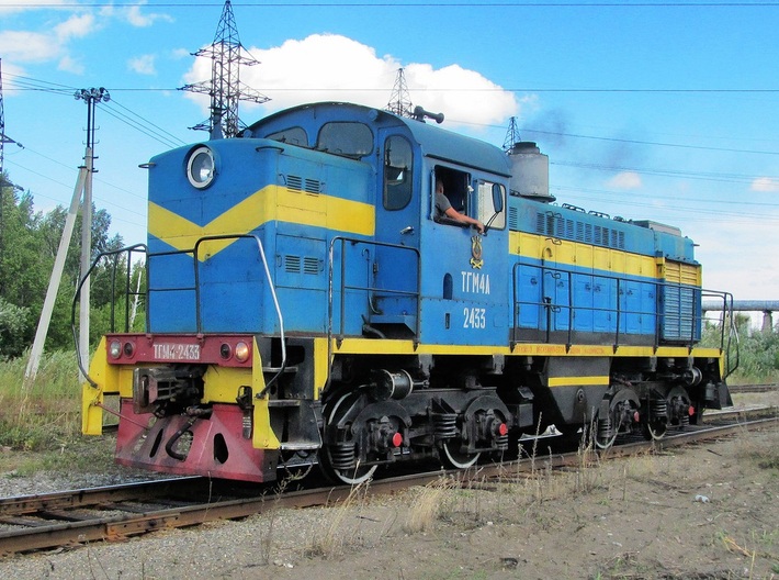 Locomotive TGM 3 N SCALE 2018 Russian  3d printed 