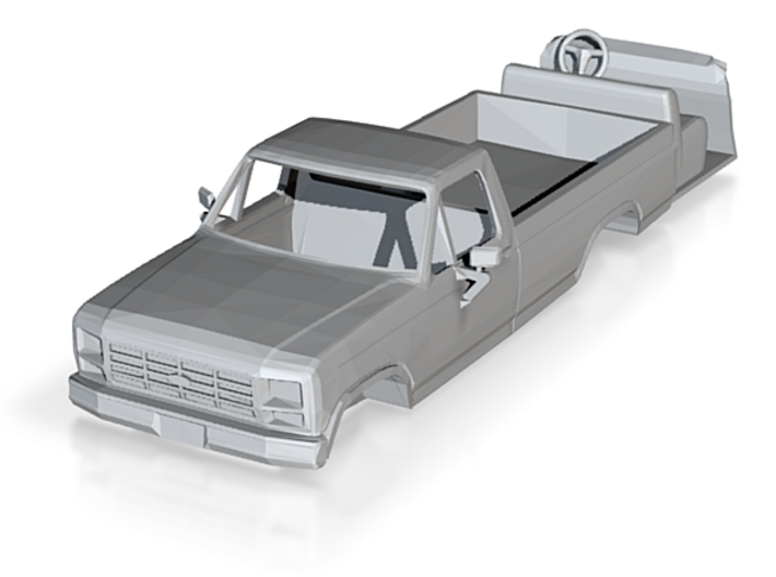 1/64 scale 1984 Ford pickup with interior 3d printed