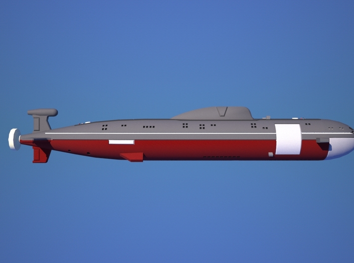 proj 941 AKULA 2 FH - 2400 3d printed 