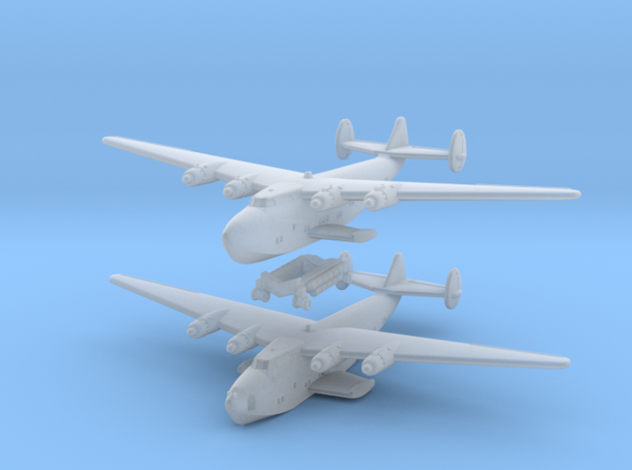 Boeing 314 Flying Boat Set 1/1250 and 1/1200 scale 3d printed Boeing B314 in 1:1250 scale by CLASSIC AIRSHIPS