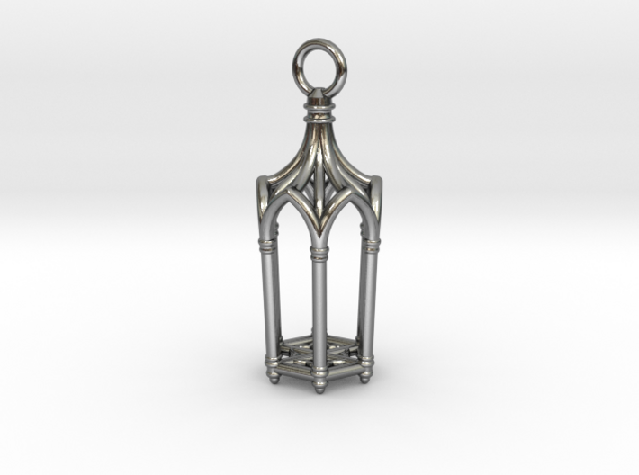 Gothic Cathedral Lantern 3d printed