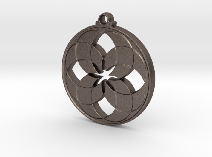 Lotus Pendant V 3d printed 