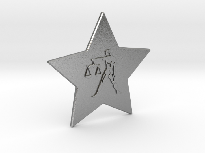 star-libra 3d printed star sign libra