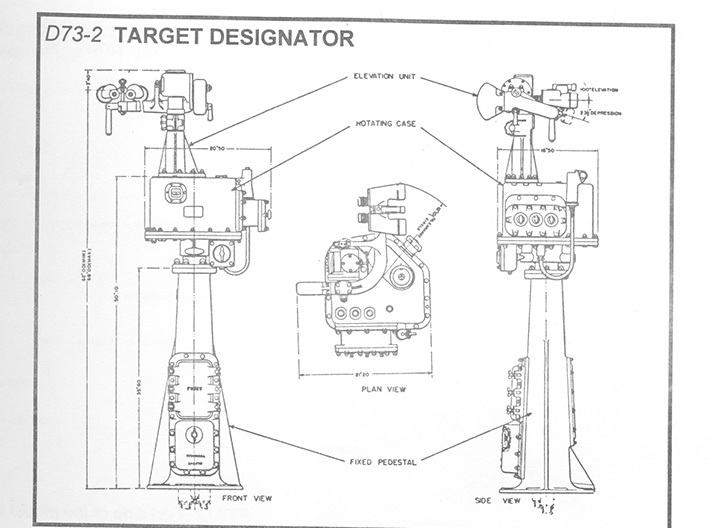 1/48 USN Target Transmitter (Designator) 3d printed 