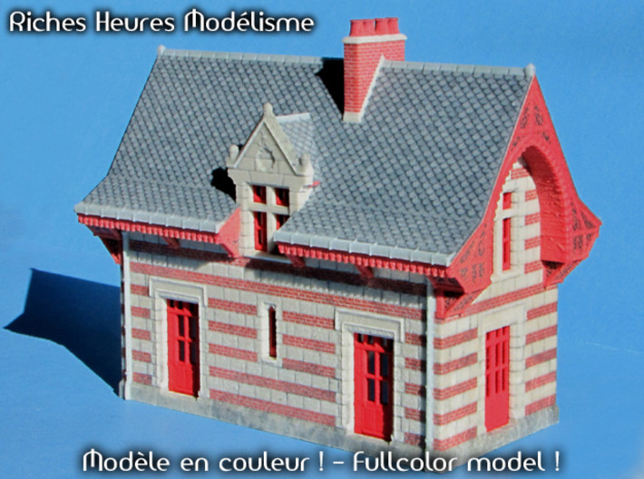 C-NgBsc03-Busseau-sur-Creuse-East Wing 3d printed 