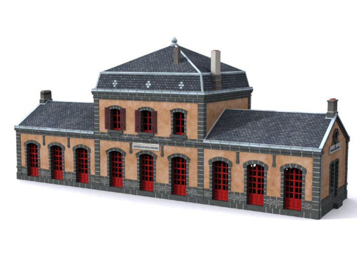 C-NgBsc04-Busseau-sur-Creuse-Doorframes 3d printed 