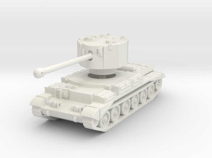 Challenger tank scale 1/100 3d printed