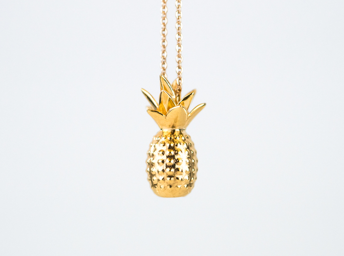 Tropical kiss 3d printed Tropical love pineapple by Universeyes