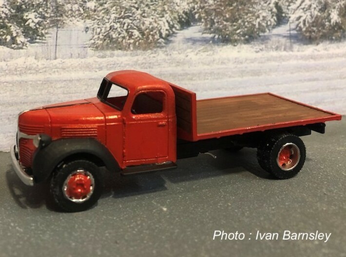 S scale 1/64 - Dodge truck flatbed 3d printed