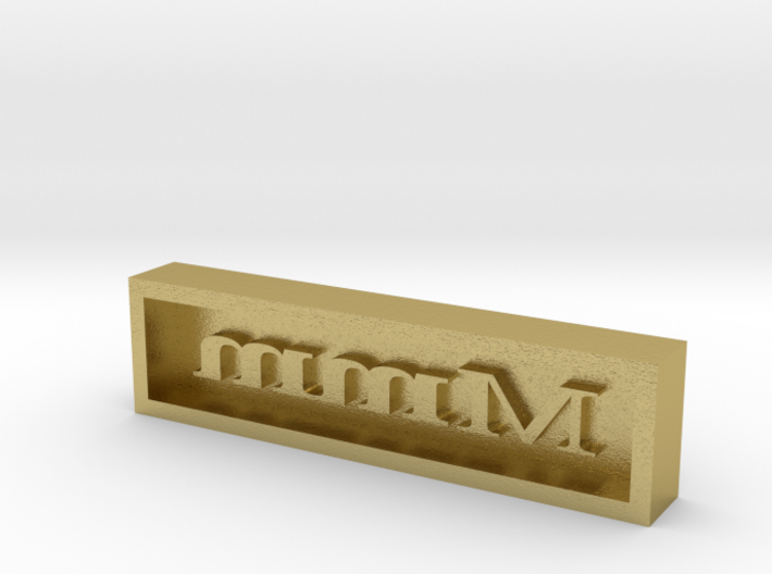 Mmmm - Candy Mold 3d printed