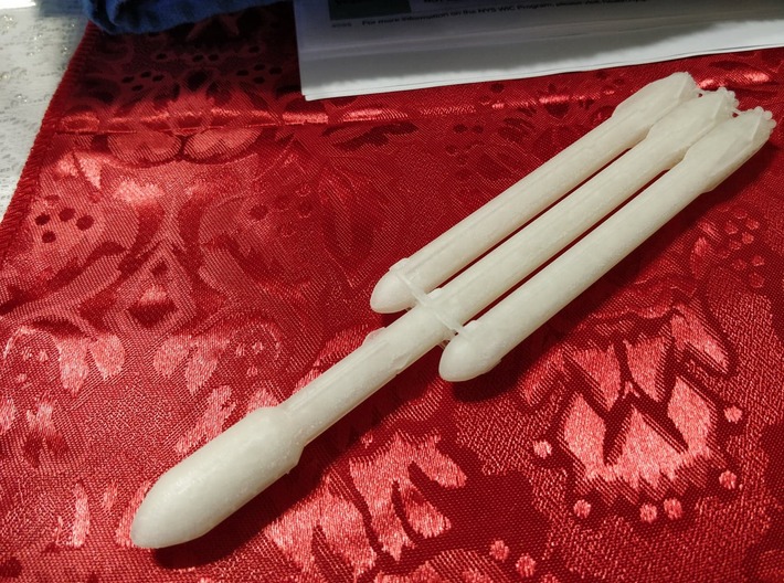 Falcon heavy  1:400 3d printed 3d printed (without any paint)