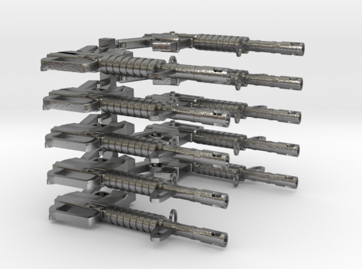 CAR15 SMG SET10 3d printed