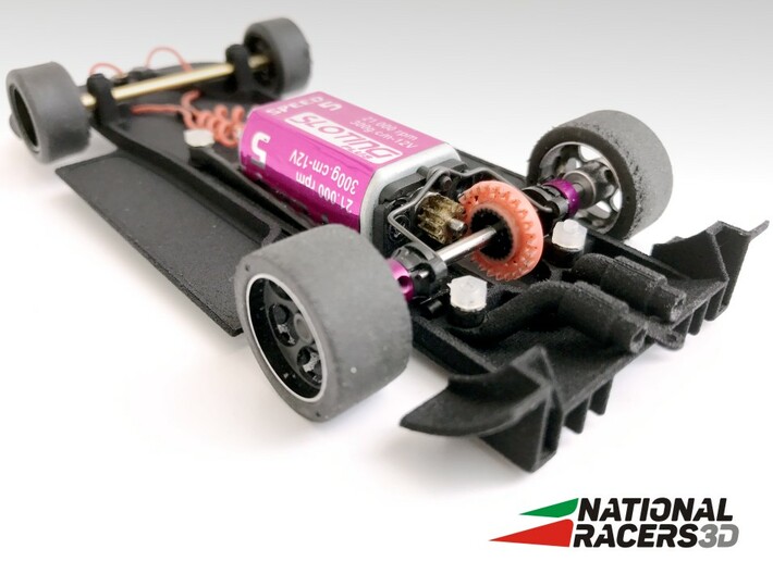 3D Chassis - Ninco Mosler MT900 R GT3 (Combo) 3d printed 