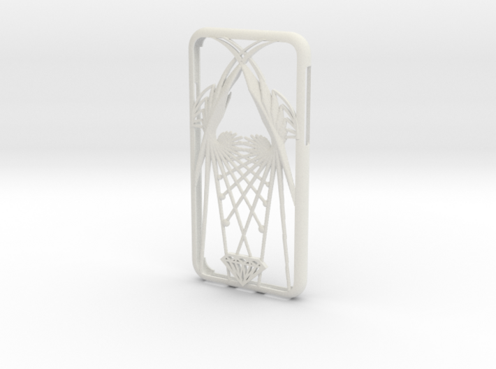 iPhone X case - Wings design 3d printed