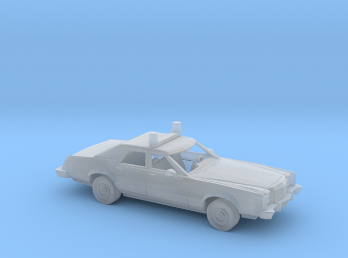 1/87 1977-79 Ford LTD II Sedan Police Kit 3d printed